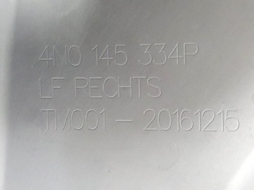 фото thumb №7, Воздуховод воздуха правая audi a8 4n 4n0145334p