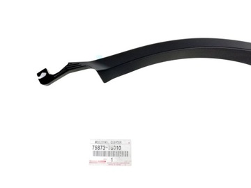 фото thumb №11, Lexus nx 14-21 планка накладка підкрилок крило зад