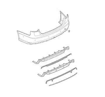 фото thumb №1, Бампер задня audi a3 8v4 2013-19 rok