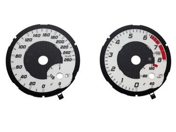 фото thumb №2, Mercedes sl r231 заменитель диск спидометра mph kmh