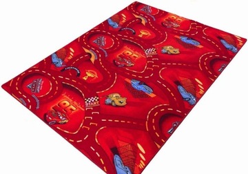 DYWAN DISNEY CARS DROGI MATA AUTA 200x250 kolory