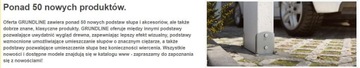 PRZYKRĘCANA PODSTAWA SŁUPA PSOL 91x71mm ŁĄCZENIE