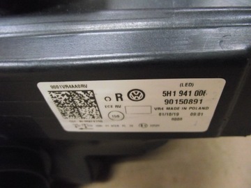 фото thumb №7, Лампы перед vw golf viii 8 l/p full led europa