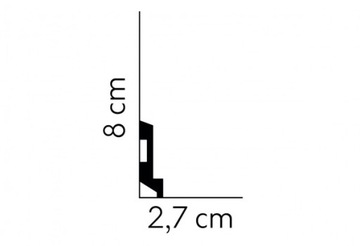 Listwa przypodłogowa MD 024 NOWOŚĆ MardomDecor