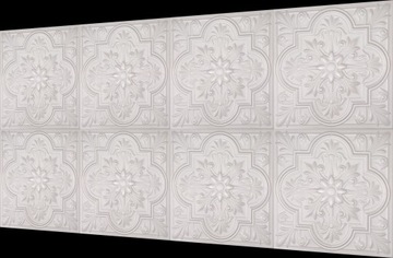 БЕЛЫЕ ПОТОЛОЧНЫЕ КАССЕТЫ 3D ПЕНА - D47