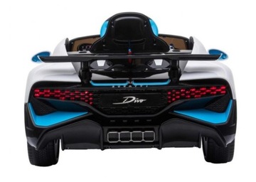 Автомобильный Bugatti Divo с дистанционным управлением на батарейках EVA LED MP3