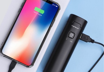 НАСТОЛЬНАЯ СВЕТОДИОДНАЯ ЛАМПА 3W POWERBANK РУЧКА ФАКЕЛА 4W1