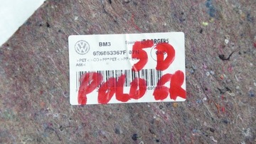 фото thumb №7, Коврик обшивка салон vw polo v 5 6r0 5d 09-13