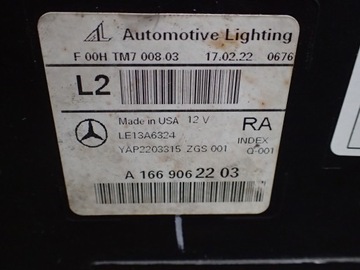 фото thumb №5, Лампа перед правая mercedes ml gle w166 full led il