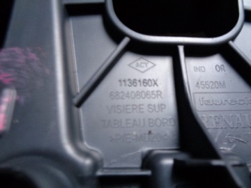 Renault clio iv козырёк спидометра 682408065r в Украине, фото thumb