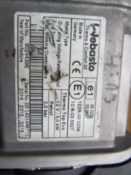 фото thumb №4, Webasto thermo top evo mercedes a4635003398 benzin