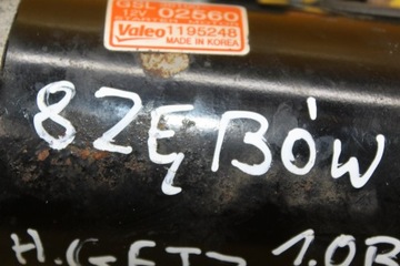 фото thumb №7, Стартер hyundai getz 1.0 b 8 зубьев 36100-02560