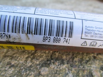 фото thumb №6, Audi a3 8p0 03- 3 дверь левая правая шторка безопасности подушка безопасности