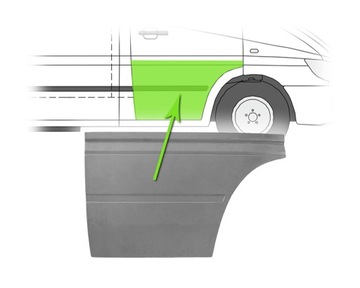 фото thumb №5, Sprinter 95- vw lt 96- ремкомплект дверь перед