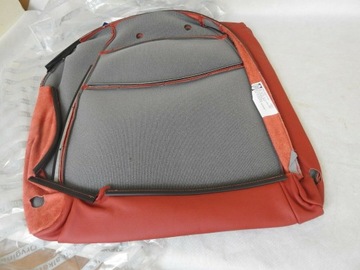 фото thumb №7, Кожа czerwona спинка сиденье левая fiat 500 07-12