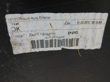 фото thumb №9, Skoda superb iii 3 3v9 kombi бампер задний задняя