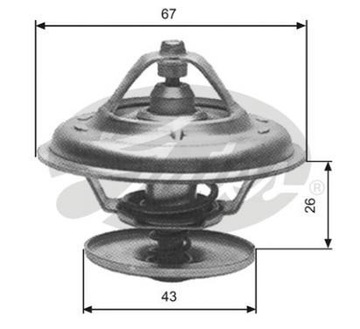 фото thumb №2, Gates термостат chrysler voyager 2,5/opel frontera