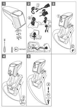 фото thumb №10, Підлокітник lux armster2 ford connect usb/aux 18-