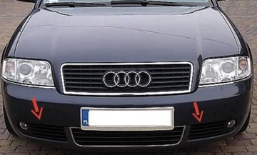 фото thumb №9, Решітка бампера audi a6 c5 01-05 галоген права