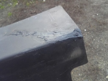 Подкрылок передней оси  крыло  перед volvo fh4 оригинал Доставка, фото thumb