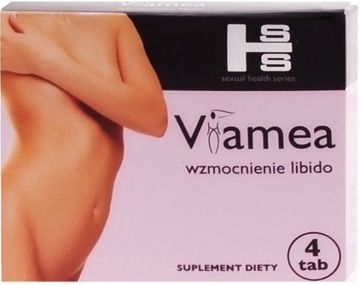 4 таблетки VIAMEA для усиления либидо и оргазма
