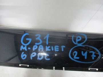 фото thumb №8, Бампер bmw 5 g31 m-pakiet pod pdc голый задняя