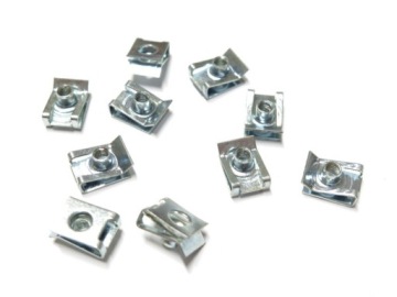 фото thumb №1, Кліпси пластини бампера передній fiat panda