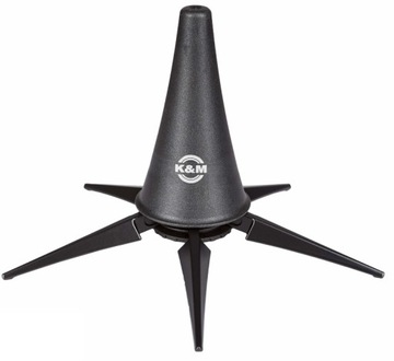 K&M 15228 Стойка для кларнета, СКЛАДНАЯ В КОЛОКОЛЬЧИК