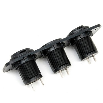 фото thumb №16, Панель вольтметр зарядний пристрій 2x usb 3,1a 3w1 гніздо прикурювача автомобільні