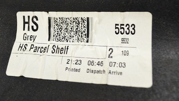 фото thumb №4, Nissan almera n16 5-двері полиця задня задня