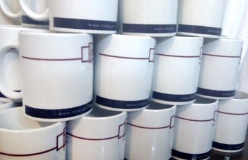 ФОТО КРУЖКА 330МЛ ЛОГОТИП компании JASNO ЗЕЛЕНЫЙ