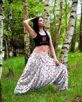 БРЮКИ SALUTE FABULOUS LLAMA ALLADIN YOGA BOHO