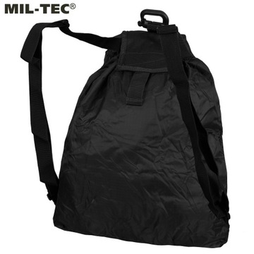 Водонепроницаемый складной рюкзак Mil-Tec Roll-Up - черный