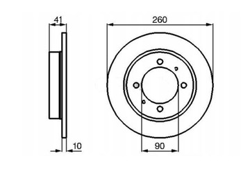 фото thumb №2, Гальмівні диски гальмівні колодки задня mitsubishi carisma space star