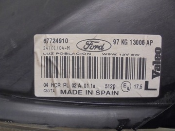 фото thumb №7, Фара лівий звичайний ford ka i 67724910