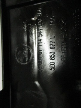 фото thumb №5, Решітка середня skoda octavia iii 5e0853677l