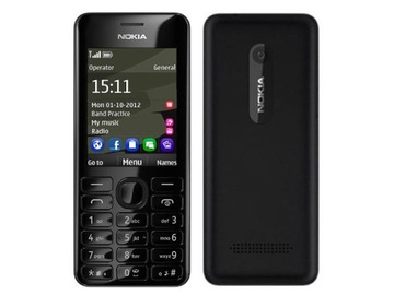 ОРИГИНАЛЬНЫЙ ТЕЛЕФОН NOKIA ASHA 302 БЕЛЫЙ с симлоком КЛАССИЧЕСКИЙ УНИКАЛЬНЫЙ