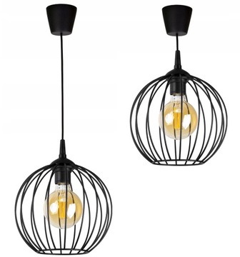 ПОТОЛОЧНЫЙ ПОДВЕСНОЙ СВЕТИЛЬНИК РЕТРО LOFT EDISON ИЗ ПРОВОДА