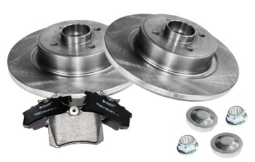 фото thumb №1, Гальмівні диски x2 + гальмівні колодки задня renault grand scenic ii