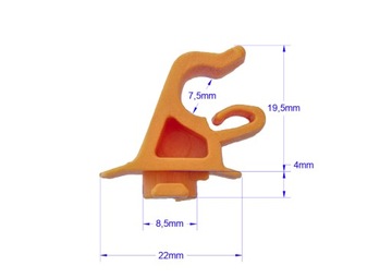 фото thumb №2, Кронштейн разъём опоры стержень капот alfa romeo mito