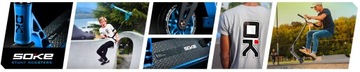 Трюковый самокат ABEC-9 Freestyle SOKE XTR