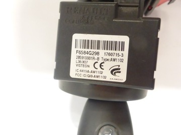 фото thumb №6, Замок зажигания ключ dacia sandero ii 285910001r