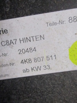 фото thumb №6, Бампер audi a7 4k8 17r 4k8807511 6 x pdc задня