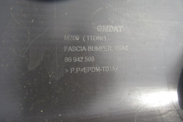 фото thumb №7, Бампер задний chevrolet spark ii lift m250 08-