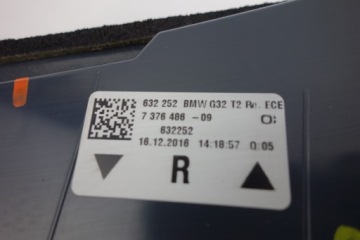 фото thumb №3, Bmw оригинальный номер 7376486 лампа задняя крышка