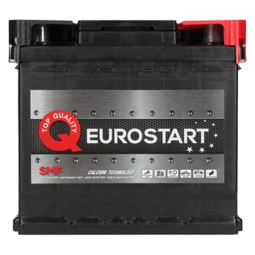 Аккумулятор Eurostart 12В SMF 50Ач 450А (EN) P+