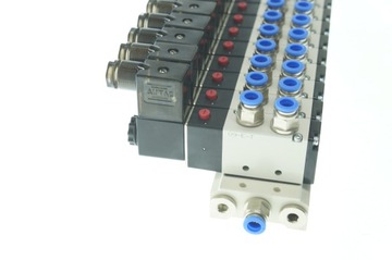 Остров 10 вагинальный Airtac 5/2-1/4-24V соленоидный клапан