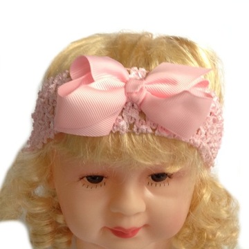 OPASKA KOKARDKA RÓŻOWA roz.uniwersal 28cm-50cm