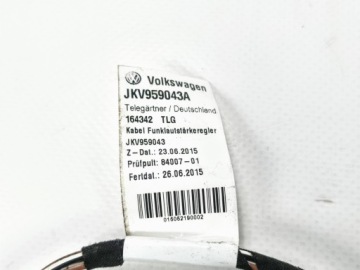 фото thumb №3, Штекер кабель vw jkv959043a