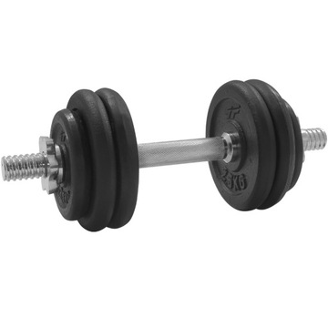PLATINUM FITNESS ЧУГУННАЯ Гантель, 15 кг, РЕГУЛИРУЕМАЯ ГРУНГА, БОЧКА